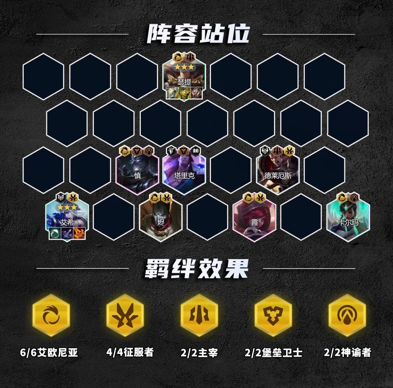 《金铲铲之战》S9.5艾欧艾希阵容攻略