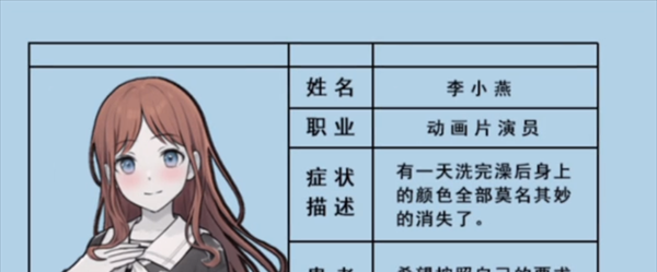《隐秘的档案》奇怪的病人通关攻略