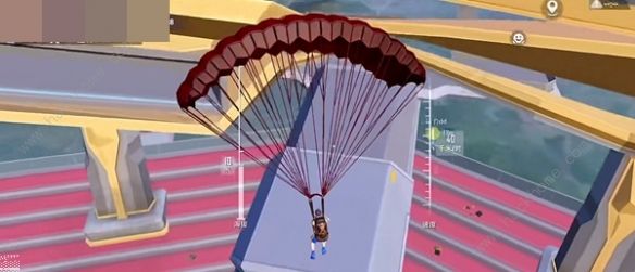 《和平精英》天空赛场八角笼进去方法
