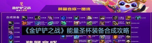 《金铲铲之战》能量圣杯装备合成攻略