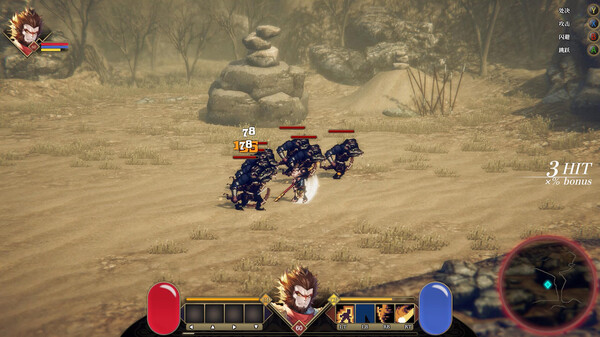 免费同人游戏《崛起力量: 添命人之西方旅猴》上线Steam