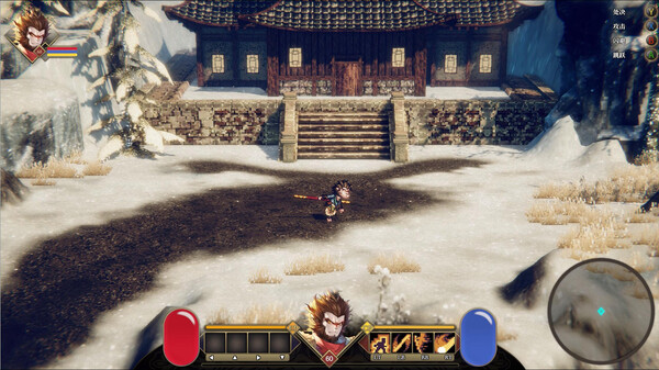 免费同人游戏《崛起力量:添命人之西方旅猴》上线Steam2